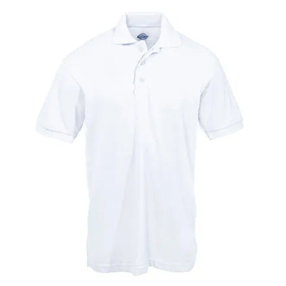 Dickies KS4555 Boy's Performance Polo Shirt - White
